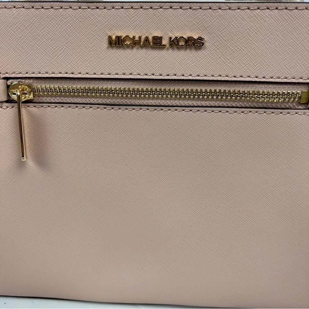 NWT MICHAEL Michael KORS Women’s Small Leather Satchel/Shoulder Handbag Pinkish
